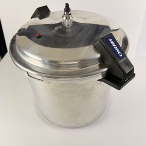 Mirro 92022 22 Qt Pressure Canner Aluminum Cooker Pot Complete USA (read)